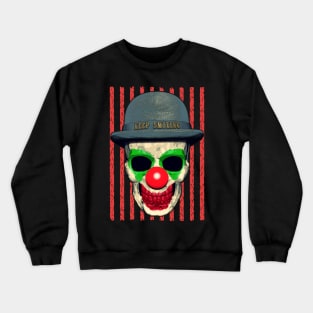Horror Clown Skull Crewneck Sweatshirt